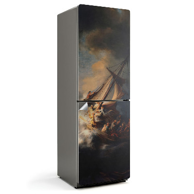 Nalepka na lodówkę Obraz marynistyczny