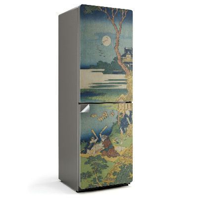 Nalepka na lodówkę drzeworyt japoński