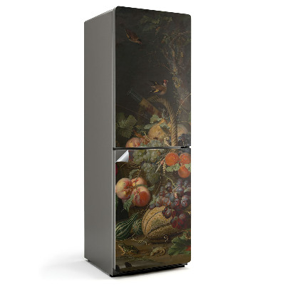 Okleina na lodówkę Martwa natura obraz olejny