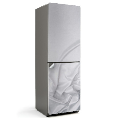 Okleina na lodówkę Gładka tkanina w fałdach