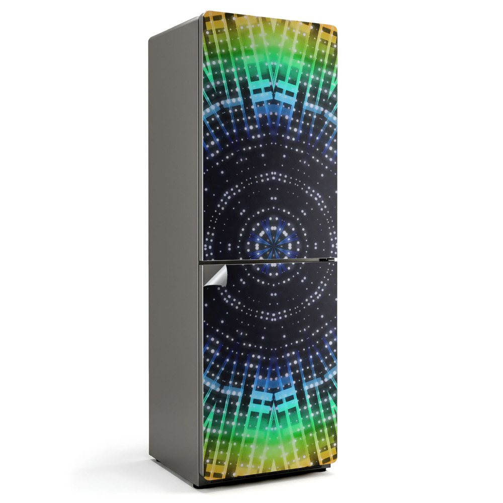 Okleina na lodówkę Geometryczny wzór mandali