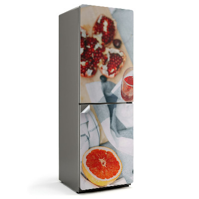 Nalepka na lodówkę Owocowa kompozycja na stole