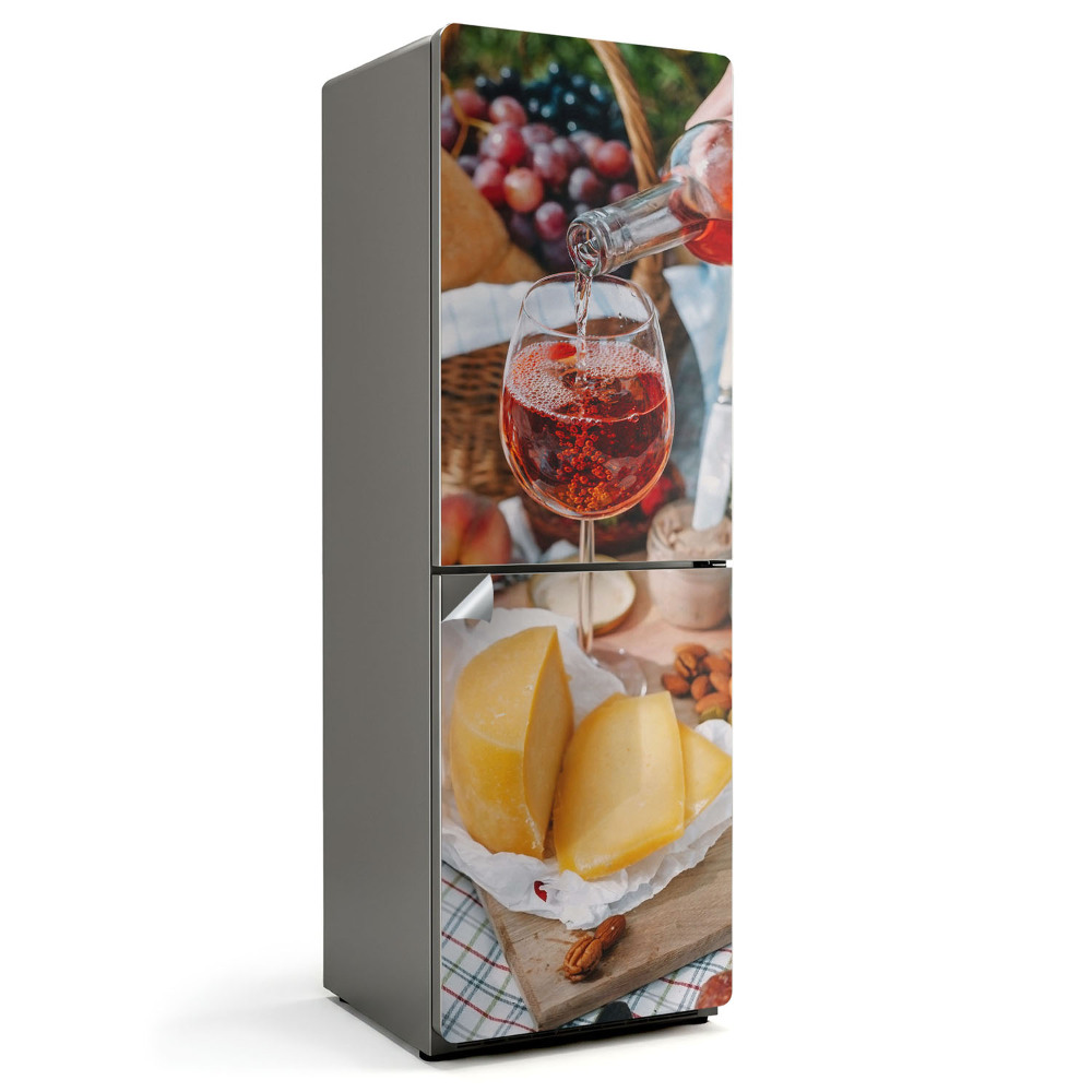 Nalepka na lodówkę piknik w plenerze