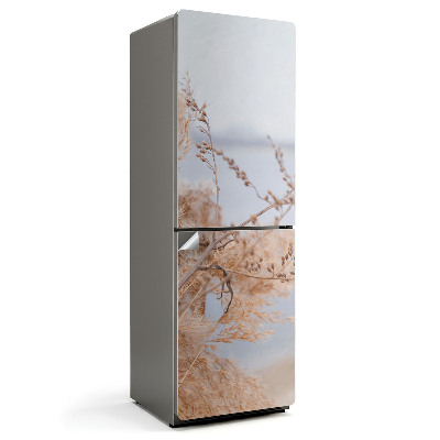 Naklejka na lodówkę Naturalne rośliny nad wodą