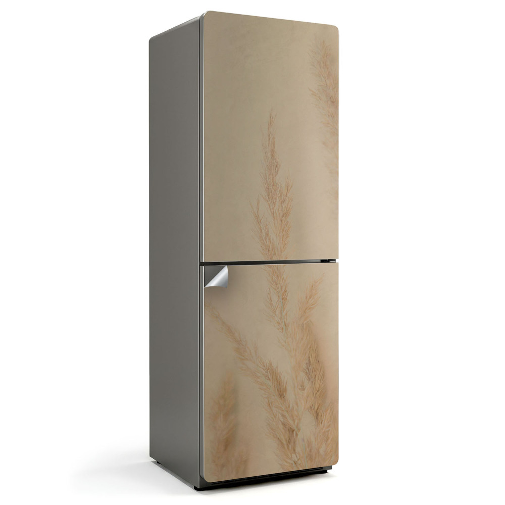 Naklejka na lodówkę Delikatne źdźbła trawy