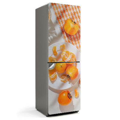 Nalepka na lodówkę Słodkie owoce na talerzu