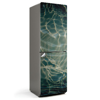 Nalepka na lodówkę Fale w wodzie w ruchu