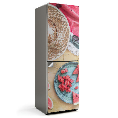 Okleina na lodówkę Letnie przekąski i relaks