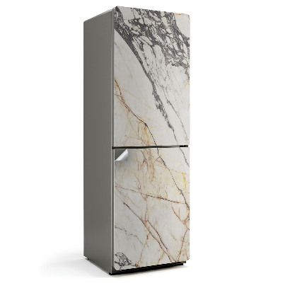 Nalepka na lodówkę Elegancki wzór marmuru