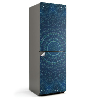 Nalepka na lodówkę Wzór mandali w okręgach