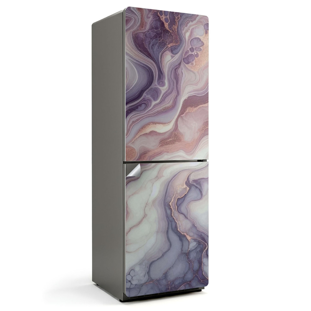 Nalepka na lodówkę Abstrakcyjny wzór płynny