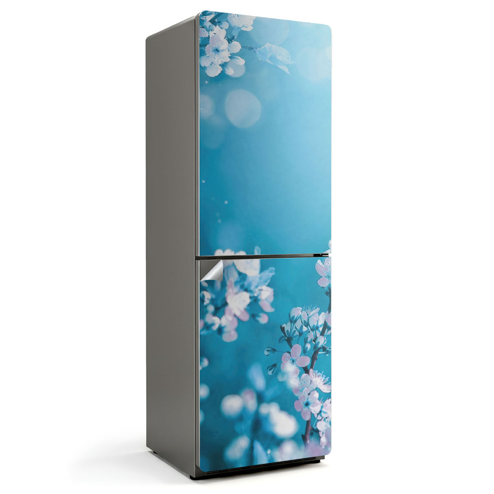 Naklejka na lodówkę Kwiatowa delikatna kompozycja