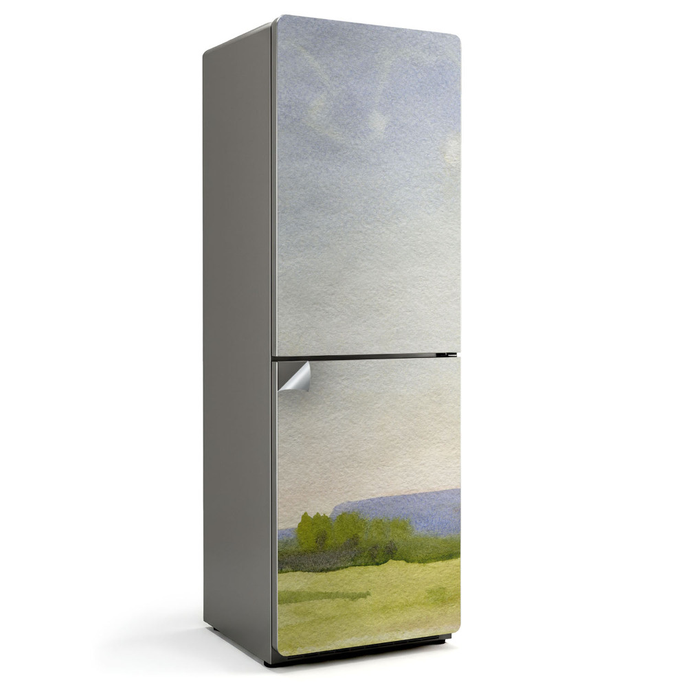 Nalepka na lodówkę Minimalistyczny pejzaż