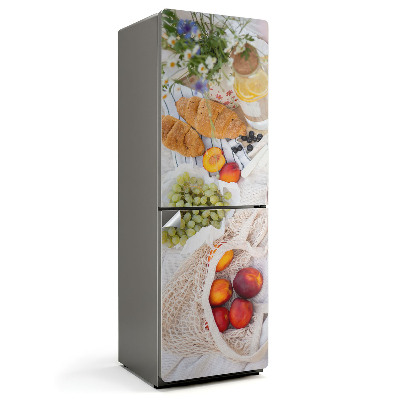 Nalepka na lodówkę Letnie smaki na stole