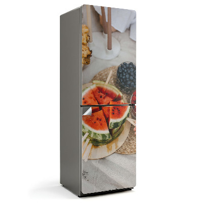 Nalepka na lodówkę Kreatywna aranżacja owoców