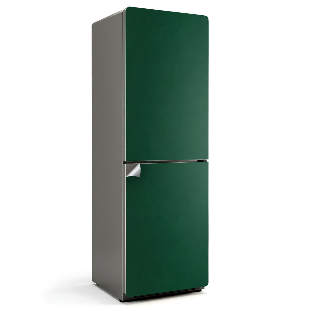 Okleina na lodówkę Kolor Ciemnozielony