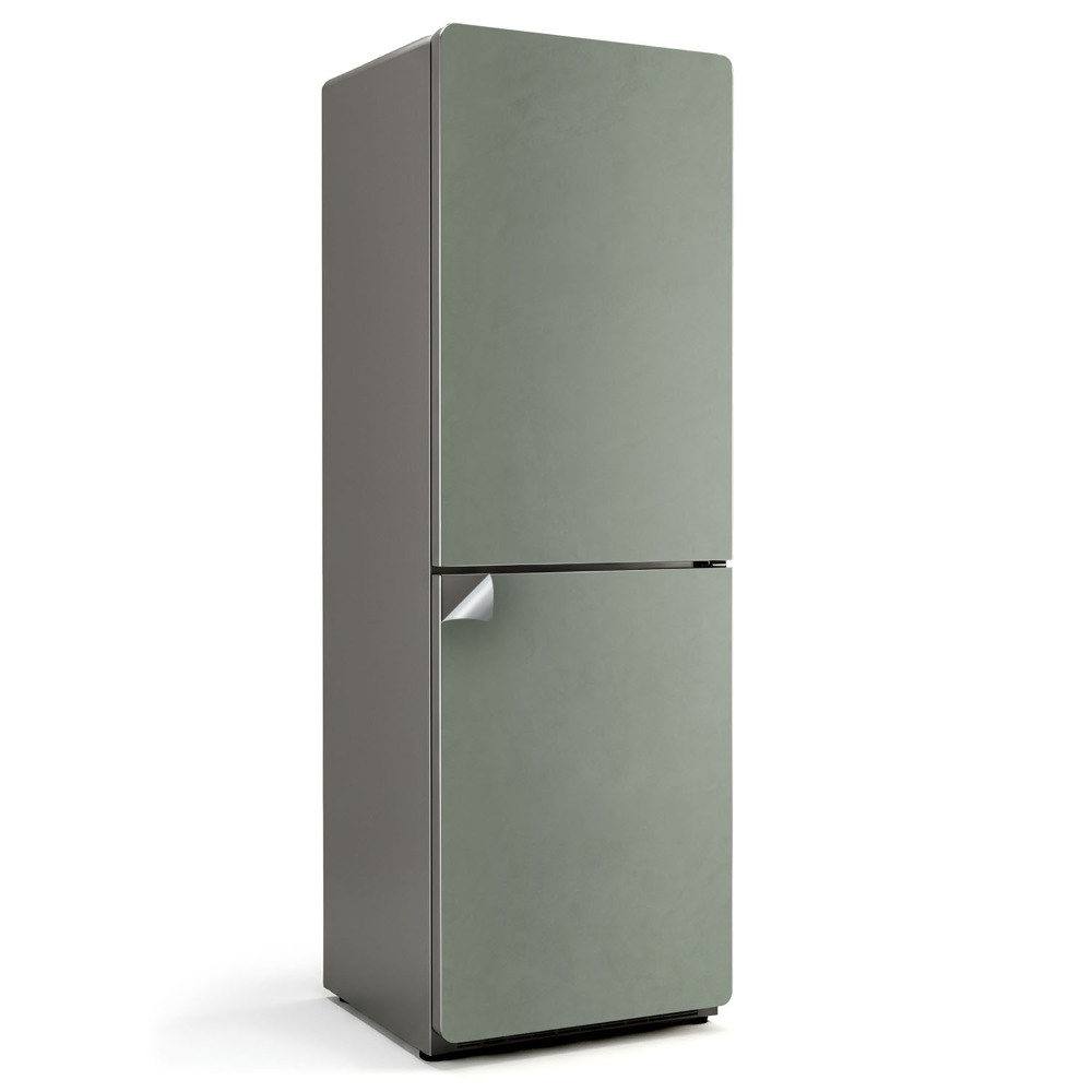 Okleina na lodówkę Kolor szaro-zielony