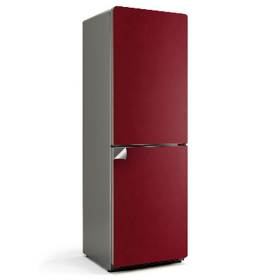 Okleina na lodówkę Kolor Bordowy