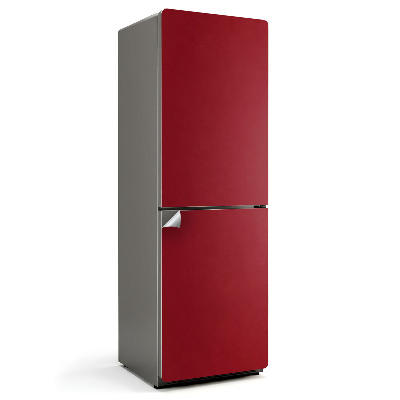 Naklejka na lodówkę Kolor Burgundowy