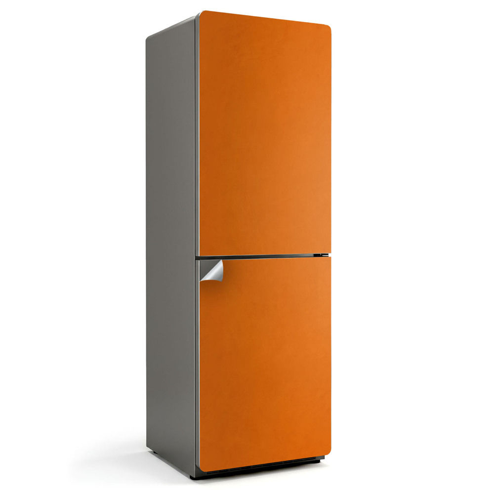 Okleina na lodówkę Kolor Pomarańczowy