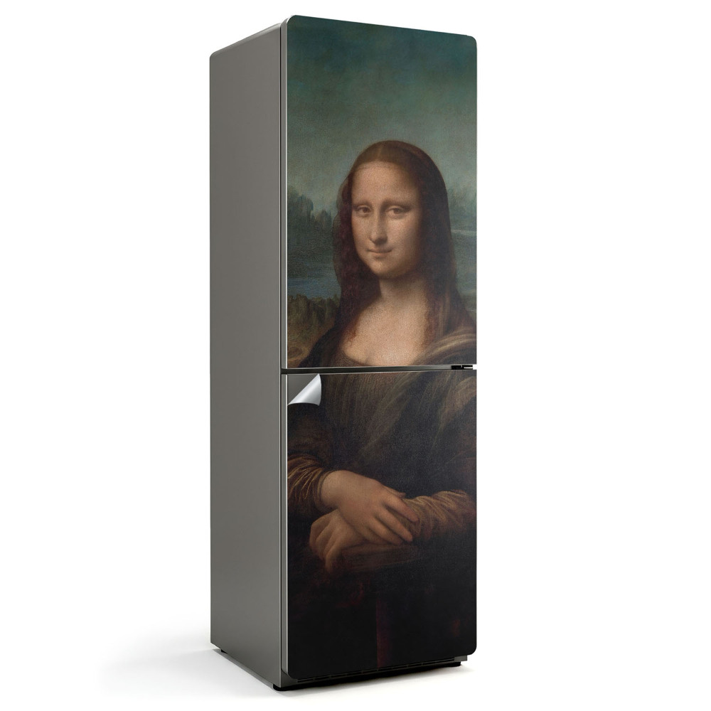 Naklejka na lodówkę Portret Mona Lisy