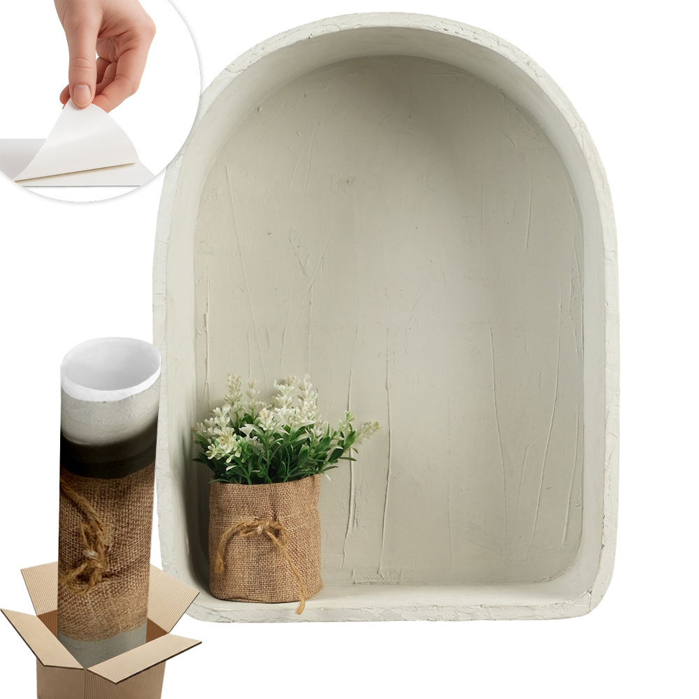 Naklejka na ścianę z efektem 3D 45x60 Jutowy bukiet