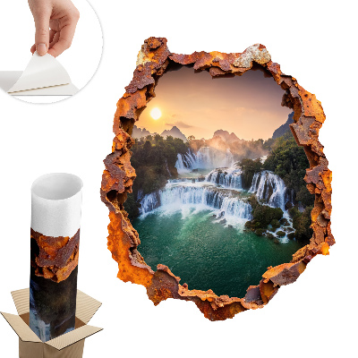 Naklejka 3D dziura 66x80 Naturalna panorama