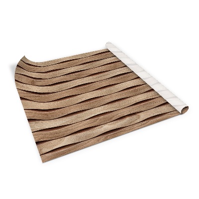 Okleina na meble Fale drewniana abstrakcja