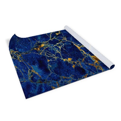 Okleina na meble Niebieski marmur