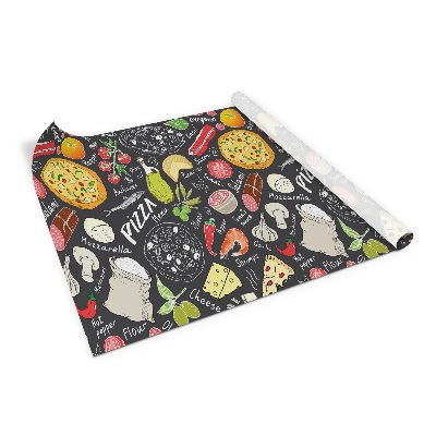 Okleina na meble Pizza menu