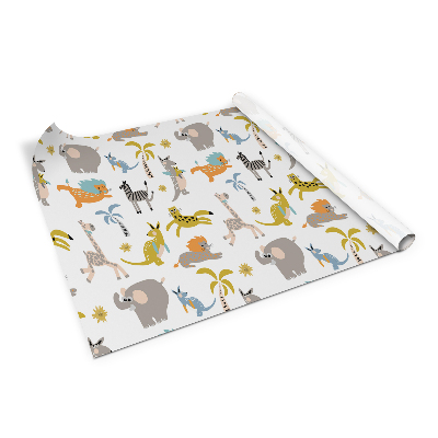 Okleina na meble Zwierzęta afrykańskie