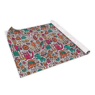 Okleina na meble Doodle potwory