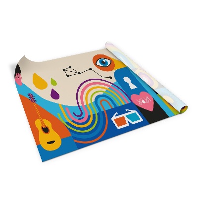 Okleina na meble Sztuka uliczna pop art