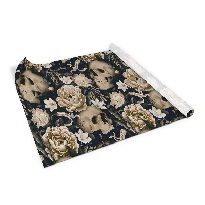 Okleina na meble Czaszki vintage