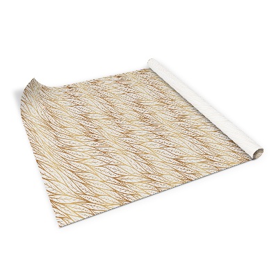 Okleina meblowa samoprzylepna Złote liście