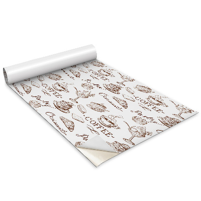 Folia do oklejania mebli Kawa Ciastka Lody