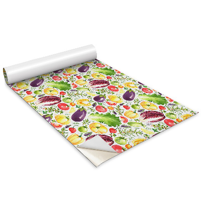 Nalepka na meble Kolorowe warzywa