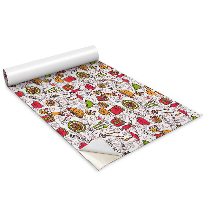 Nalepka na meble Restauracja bon appetit