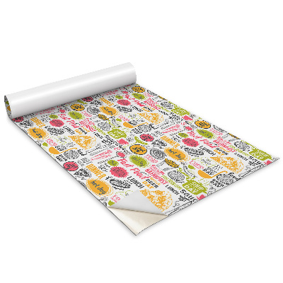 Naklejka na meble Fast food lunch dinner