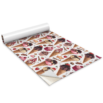 Naklejka na meble Lody babeczki słodycze