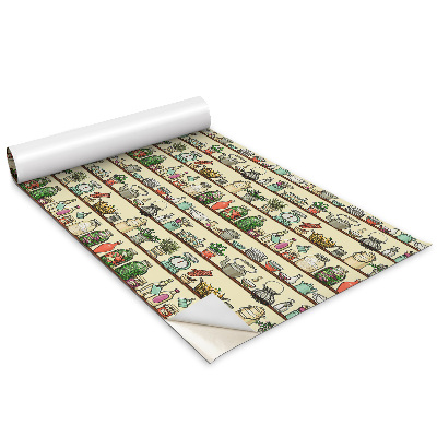 Nalepka na meble Rysunkowe przedmioty kuchenne