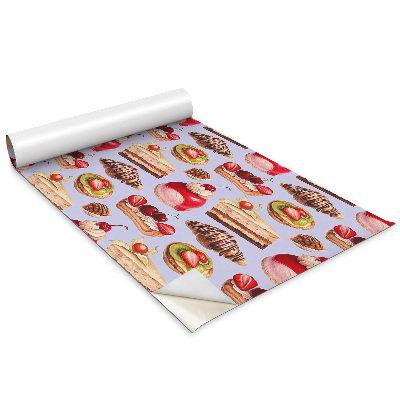 Nalepka na meble Rysunkowy deser