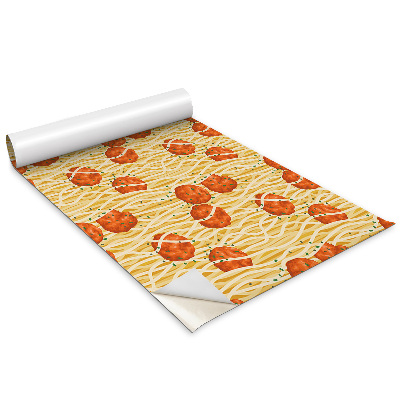 Nalepka na meble Makaron i klopsiki