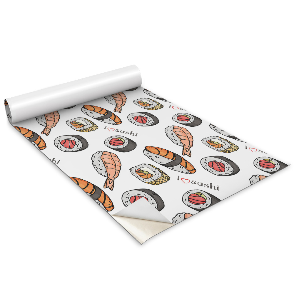 Nalepka na meble Rysunkowe sushi