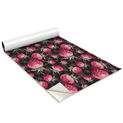 Naklejka na meble Rysunkowe truskawki