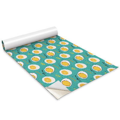 Naklejka na meble Motyw jajka i śniadania