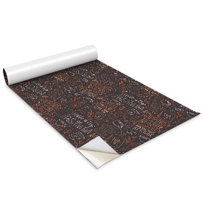 Naklejka na meble Rysunkowy motyw herbaty