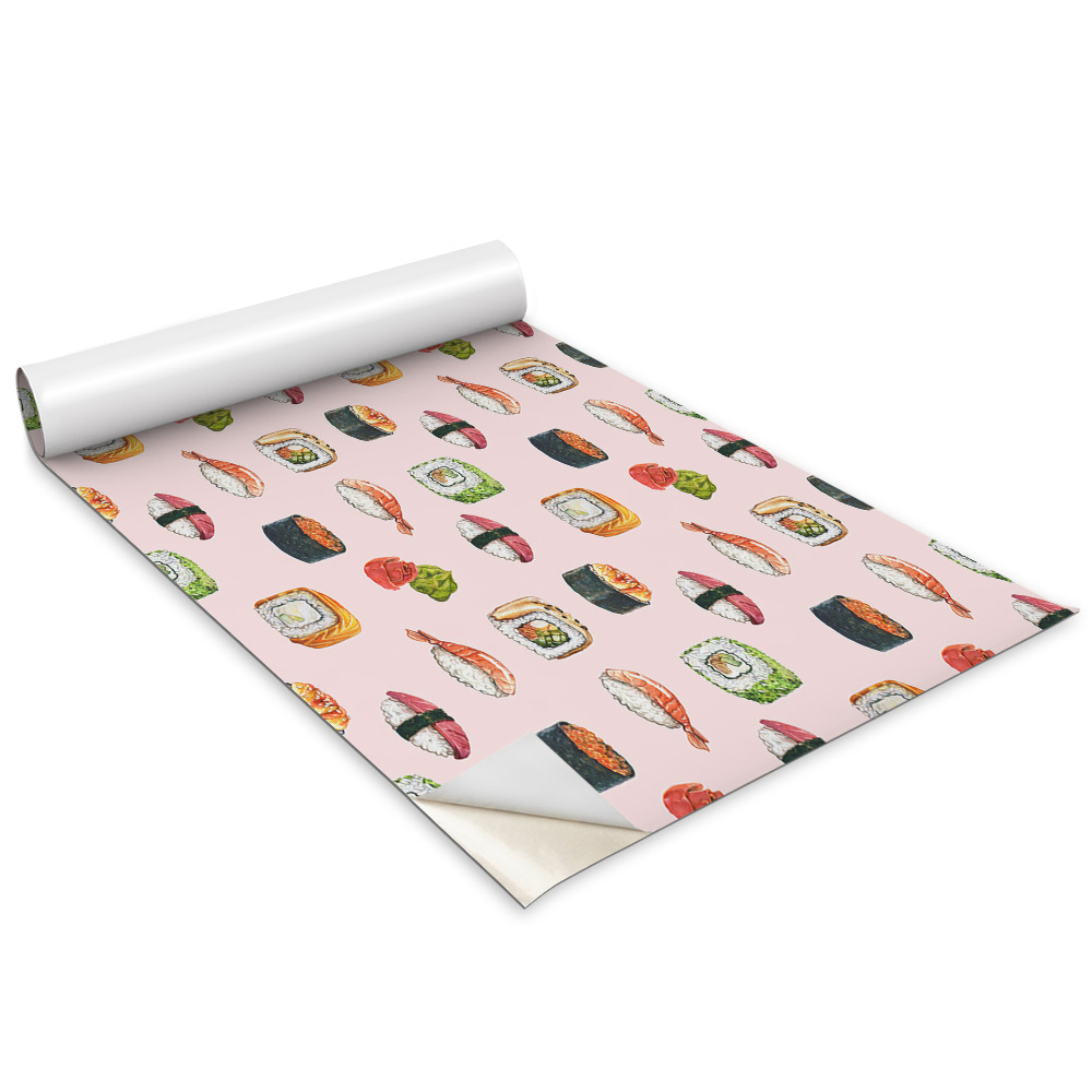 Nalepka na meble Rysunkowe sushi