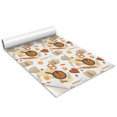 Naklejka na meble Cukier mąka i wypieki