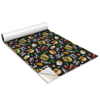 Folia do oklejania mebli Motywy z fast food